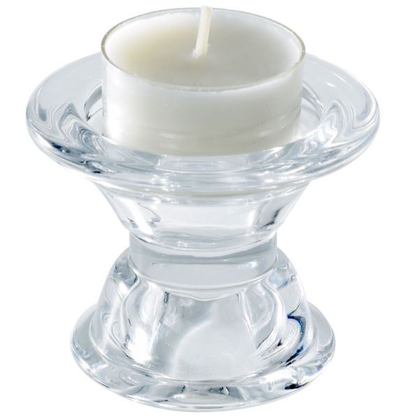 2 in 1 Glass Candle Holder