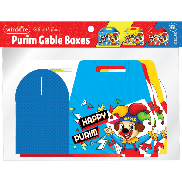 Purim Gable Boxes