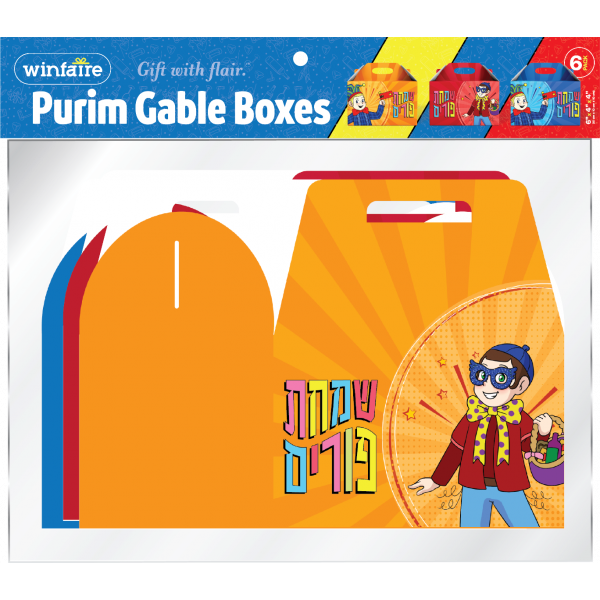 Purim Gable Boxes