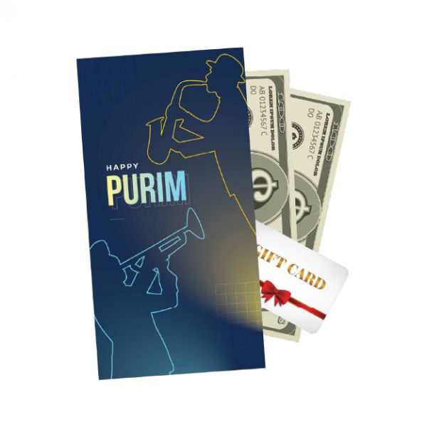 Purim Money Cards