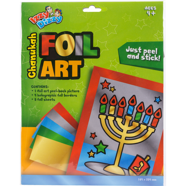 Chanukah Foil Art Kit