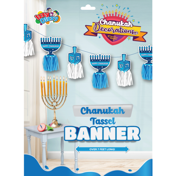 Chanukah Fringes Banner
