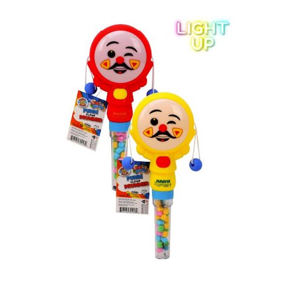 Purim Candy Filled LED Light-Up String Clacker