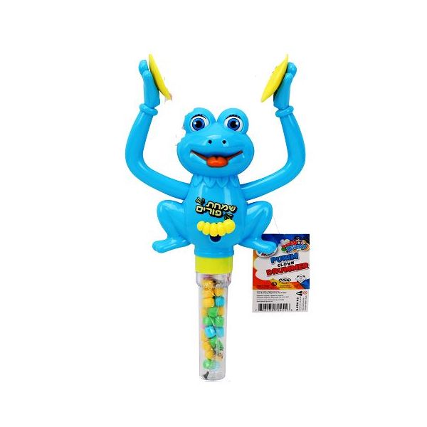 Purim Candy Filled Frog Clapper